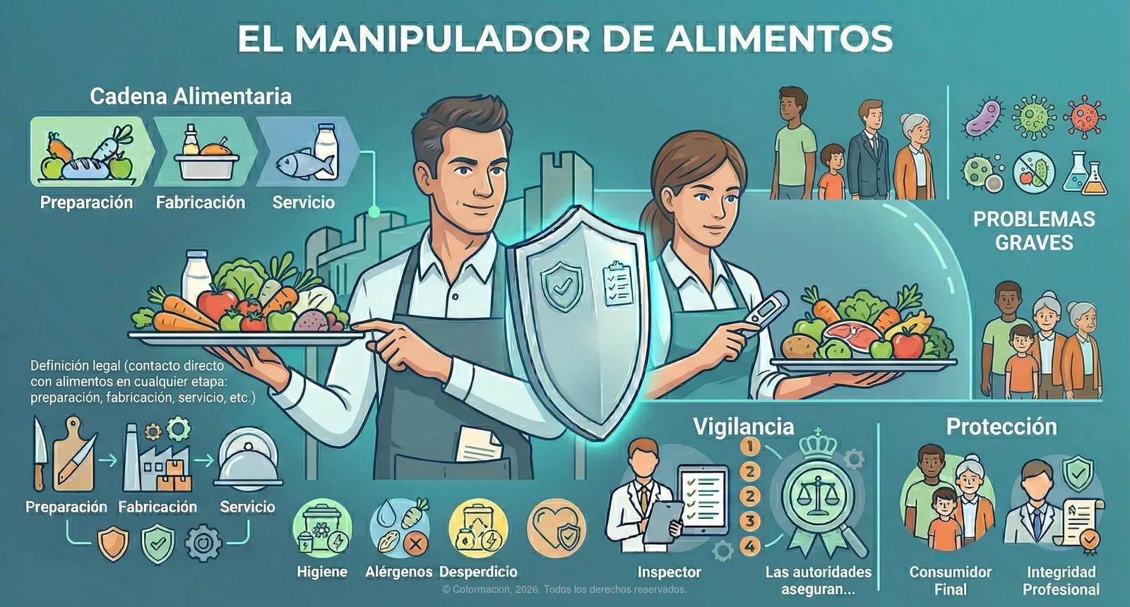 El manipulador de alimentos - Coformación